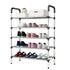 Fashion DIY Assembly Metal Shoes Shelf Student Dormitory Shoe Storage Rack Multi-layers Small Shoe Rack Organizer Cabinet