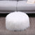 Faux Sheepskin Bean Bag Chair Soft Fur Beanbag Fluffy Small Round Lazy BeanBag Sofa Portable  Inflatable Christmas Decor D20