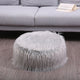 Faux Sheepskin Bean Bag Chair Soft Fur Beanbag Fluffy Small Round Lazy BeanBag Sofa Portable  Inflatable Christmas Decor D20