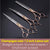Fenice Pet dog cutting shears curved grooming thinning 7 inch 7.5 inch scissors set
