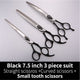 Fenice Pet dog cutting shears curved grooming thinning 7 inch 7.5 inch scissors set