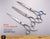 Fenice Pet dog cutting shears curved grooming thinning 7 inch 7.5 inch scissors set