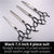 Fenice Pet dog cutting shears curved grooming thinning 7 inch 7.5 inch scissors set