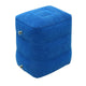 Flocking Travel Inflatable Foot Pad Footstool Aircraft Warm Foot Stepping Mat Folding Adjustable Foot Stool
