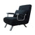 Foldable Multi-purpose Single Sofa Bed Adjustable Household Outdoor Modern Leisure Sofa Deck Chair With Black Dust Cover 1PC