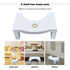 Foldable Squatting Stool Non-slip Toilet Footstool Anti Constipation Stools Bathroom Shower Seat Toilet Foot Stool Home Supplies