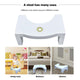 Foldable Squatting Stool Non-slip Toilet Footstool Anti Constipation Stools Bathroom Shower Seat Toilet Foot Stool Home Supplies