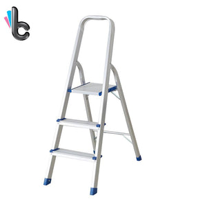Foldable Step Ladder Word Bracket Design Adjustable Ladder Safe Handrail Home Office Useful Tool