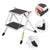 Folding 2-Step Stool Mini Stepladders with Handle and Wide Pedal(11.8x7.9in) for Kitchen,Garage,Home Adjustable Ladder