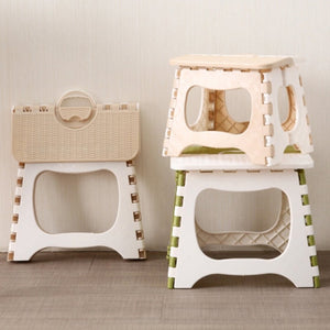 Folding Step Stool foldable plastic portable small Stool Chair Bench for children kids adults outdoors bathroom travel