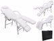 Giantex  75" Portable Tattoo Parlor Spa Salon Facial Bed Beauty Massage Table Chair White Home Furniture HB85033