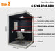 【Global Delivery】Aluminum plastic Panel sound-proof Vocal Booth room Modular Detachable host studio Vocal Booth
