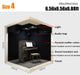 【Global Delivery】Aluminum plastic Panel sound-proof Vocal Booth room Modular Detachable host studio Vocal Booth