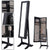 Goplus 144*34*37*cm Jewelry Armoire Mirrored Wood Cabinet Necklace Organizer Rectangle Make Up Mirrors Storage Box HB84438