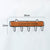 Hat Rack Wall Mounted Clothes Hanger 4/5/6 Hooks Hat Key Holder Laundry Coat Rack Hanging Storage Shelf for Home Clothes Hanger