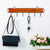 Hat Rack Wall Mounted Clothes Hanger 4/5/6 Hooks Hat Key Holder Laundry Coat Rack Hanging Storage Shelf for Home Clothes Hanger
