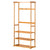 High Decay Resistance Multifunctional Three-Layer Coat Rack Wood Color Three-layer Coat Rack 80X40X178 CM