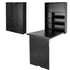 High Quality MDF Wall Mounted Fold-Out Convertible Floating Desk Writing Table Multifunction 2 Adjustable Shelves Meet HW60362