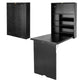 High Quality MDF Wall Mounted Fold-Out Convertible Floating Desk Writing Table Multifunction 2 Adjustable Shelves Meet HW60362