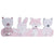 Home Decoration Handmade Children Room Wall Hanging Cute Concise Cloth Hat Wall Mounted Rack Storage Rack