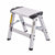 Kitchen Aluminum Step Stool Anti-Slip Foldable Sturdy Stools ladder220 lbs Indoor Portable Stools