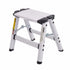 Kitchen Aluminum Step Stool Anti-Slip Foldable Sturdy Stools ladder220 lbs Indoor Portable Stools