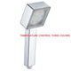LED Rainfall 7 Color Bath Shower Heads No Battery Automatic Waterfall Shower High Pressure Water Saving Shower Head Bath Sets