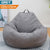Large Small Lazy BeanBag Sofas Cover Chairs without Filler Linen Cloth Lounger Seat Bean Bag Pouf Puff Couch Tatami Living Room