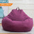 Large Small Lazy BeanBag Sofas Cover Chairs without Filler Linen Cloth Lounger Seat Bean Bag Pouf Puff Couch Tatami Living Room