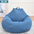 Large Small Lazy BeanBag Sofas Cover Chairs without Filler Linen Cloth Lounger Seat Bean Bag Pouf Puff Couch Tatami Living Room