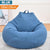 Large Small Lazy BeanBag Sofas Cover Chairs without Filler Linen Cloth Lounger Seat Bean Bag Pouf Puff Couch Tatami Living Room