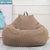 Lazy Sofas Cover NO Filler Linen Cloth Lounger Seat Chair Bean Bag Pouf Puff Couch Tatami puff para sala Living Room Cover only!