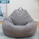 Lazy Sofas Cover NO Filler Linen Cloth Lounger Seat Chair Bean Bag Pouf Puff Couch Tatami puff para sala Living Room Cover only!