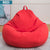 Lazy Sofas Cover NO Filler Linen Cloth Lounger Seat Chair Bean Bag Pouf Puff Couch Tatami puff para sala Living Room Cover only!