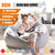 Lazy Sofas Cover NO Filler Linen Cloth Lounger Seat Chair Bean Bag Pouf Puff Couch Tatami puff para sala Living Room Cover only!