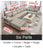 Living Room Sofa Set Cotton Fabric Sofa Set Living Room Furniture U Shape