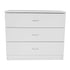 MDF Wood Simple 3-Drawer Dresse nightstand White ,  made of high quality material,night stand,  dresser, bedroom furniture.