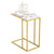 Marble Simple C-Side Table [30x48x61cm] White Side Table night Table