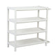 Modern 4 Layers Plastic Corner Shelf Boots Storage Organiser Stackable Shoe Rack