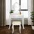 Modern Concise 4-Drawer 360-Degree Rotation Removable Mirror Dresser White Refined workmanship,meticulous design vanity dresser.