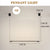 Modern LED Ceiling light Simple Hanging Lights Nordic Living Room,Sofa,Background Ceiling light Bedroom,Bedside Ceiling light