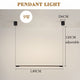 Modern LED Ceiling light Simple Hanging Lights Nordic Living Room,Sofa,Background Ceiling light Bedroom,Bedside Ceiling light