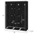 Modern Non-woven Cloth Wardrobe with Side Pocket Clothing Storage Cabinet Folding Steel Individual Closet Bedroom Furniture