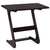 Modern Unique Z-Shape Console Coffee Tray Laptop Eating Sid Table Strong Premium MDF Painted Finish Wide End Tables HW56267BR