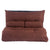 Multi-functional Foldable Sofa Bed Adjustable Folding Futon Lazy Sofa Video Gaming/Lounge Sofa with Two Pillows Modern Furniture