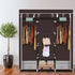 Multifunctional Dustproof Moisture Proof Wardrobe Non-woven Fabric Folding Clothes Cabinet Clothing Comforter Storage Closet