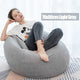 Nesloth Full Lazy BeanBag Sofas Chairs with Inner Liner&EPS Filler Lounger Seat Bean Bag Pouf Puff Couch Tatami Living Room Mini