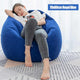Nesloth Full Lazy BeanBag Sofas Chairs with Inner Liner&EPS Filler Lounger Seat Bean Bag Pouf Puff Couch Tatami Living Room Mini