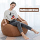 Nesloth Full Lazy BeanBag Sofas Chairs with Inner Liner&EPS Filler Lounger Seat Bean Bag Pouf Puff Couch Tatami Living Room Mini