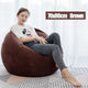 Nesloth Full Lazy BeanBag Sofas Chairs with Inner Liner&EPS Filler Lounger Seat Bean Bag Pouf Puff Couch Tatami Living Room Mini